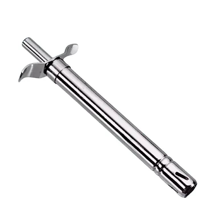 Stainless Steel Gas Lighter Battery Free Spark Proof