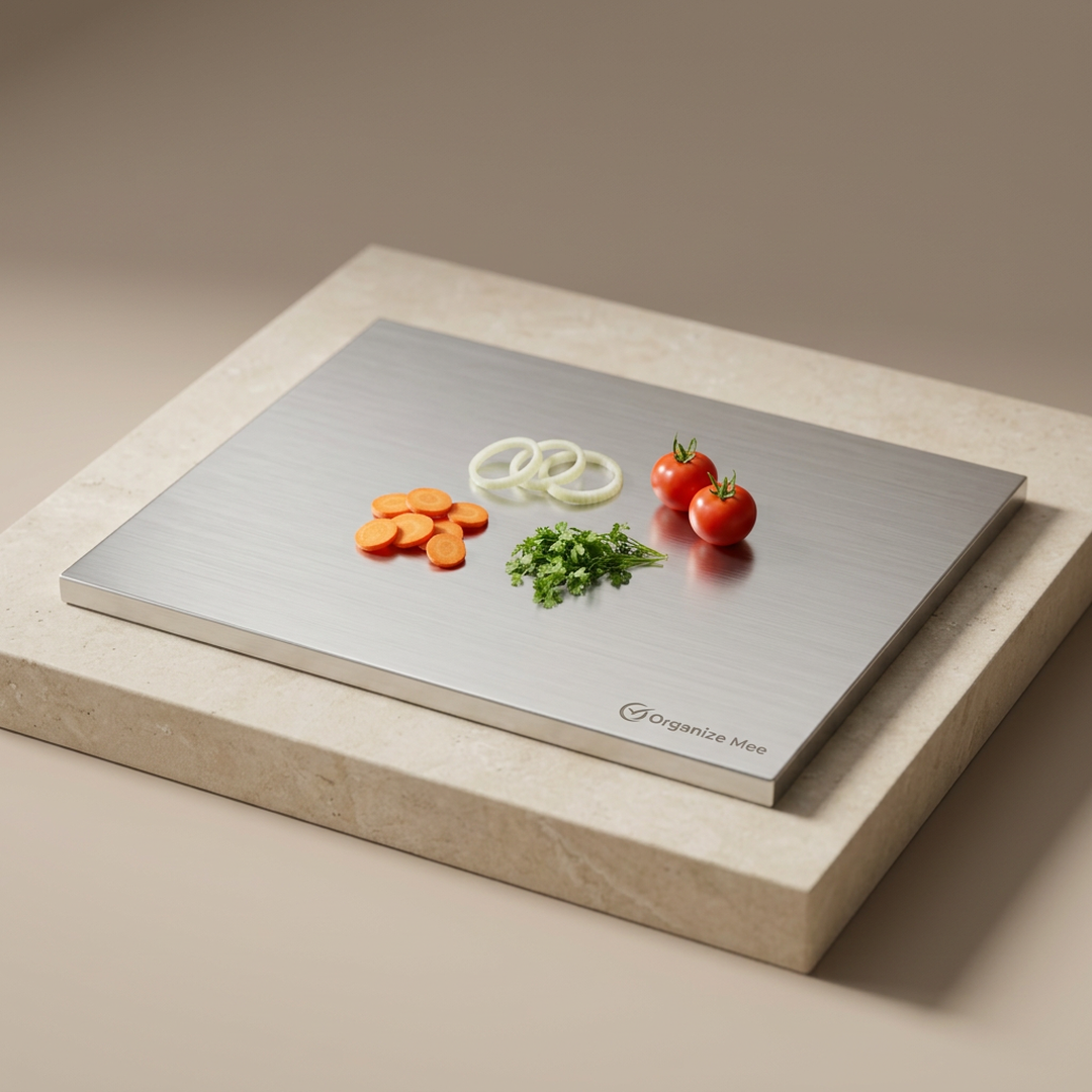 Stainless Steel Cutting Board 30x38cm for Kitchen