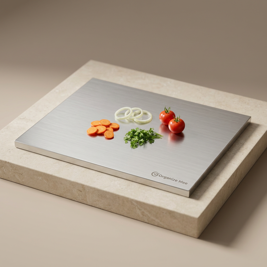 Stainless Steel Cutting Board 30x38cm for Kitchen
