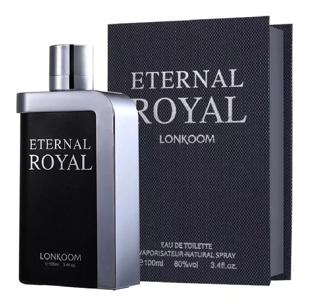 Lonkoom Eternal Royal Perfume For Men 100ML Black