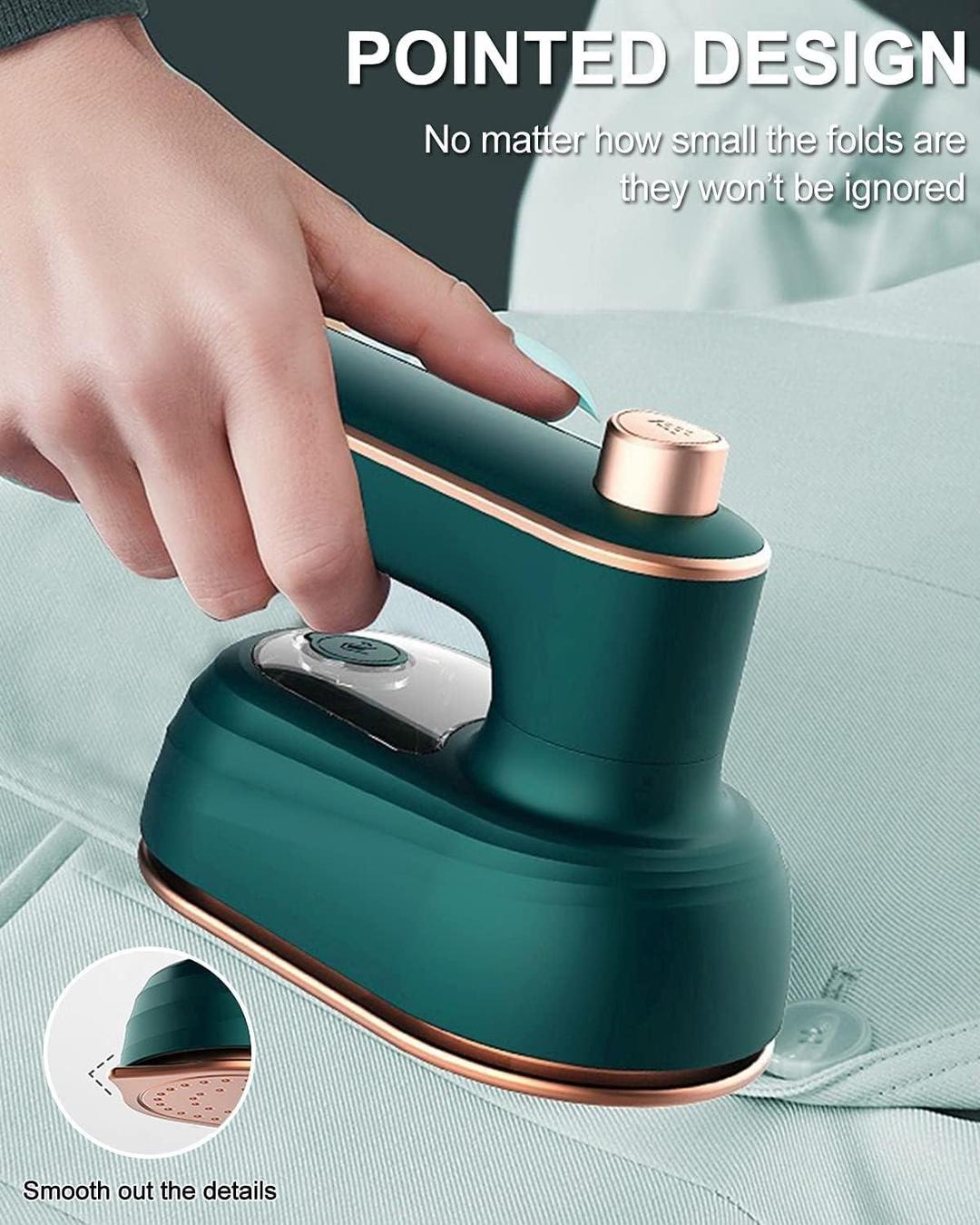 Steam Iron Green Stainless Steel
