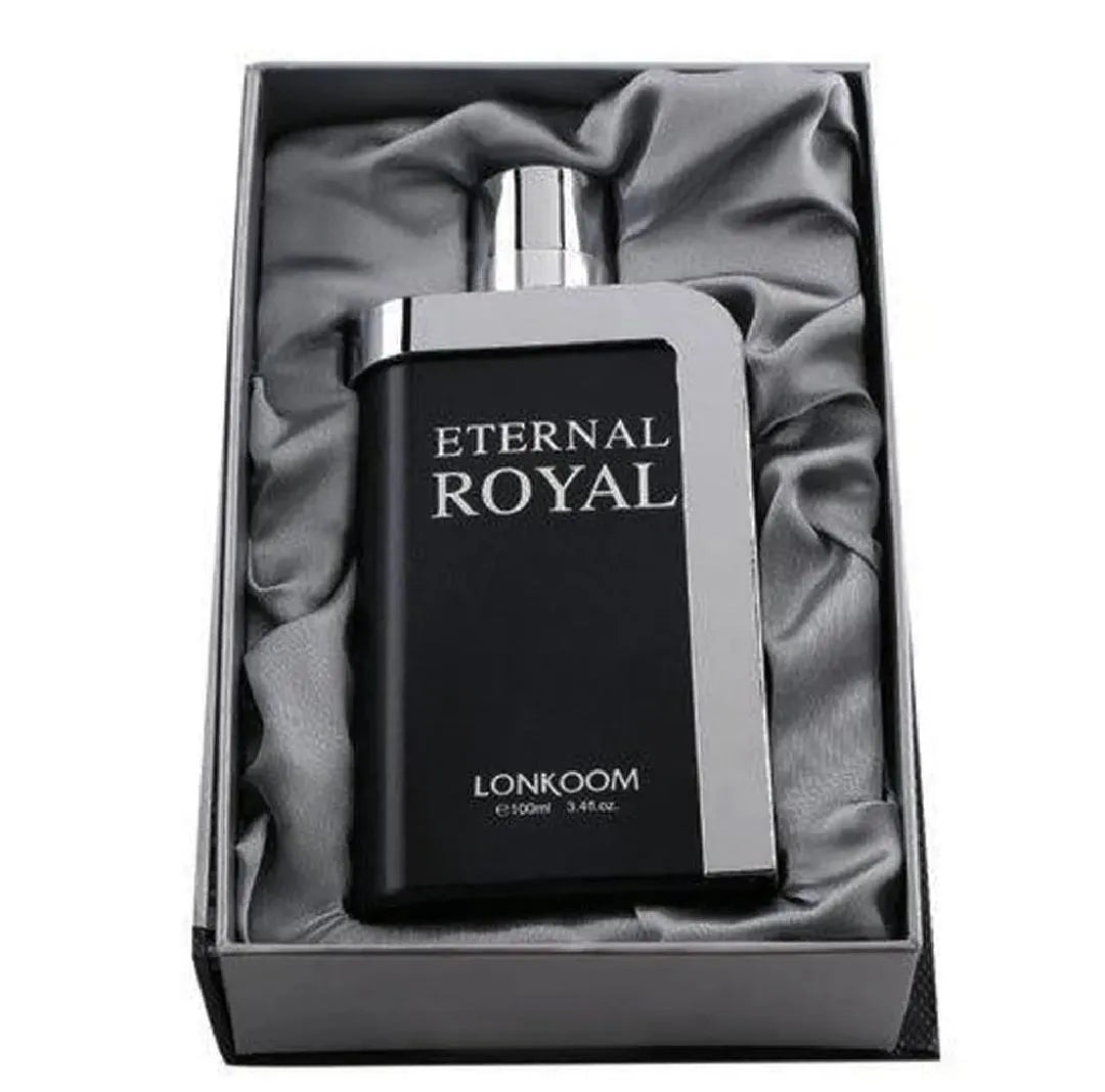 Lonkoom Eternal Royal Perfume For Men 100ML Black