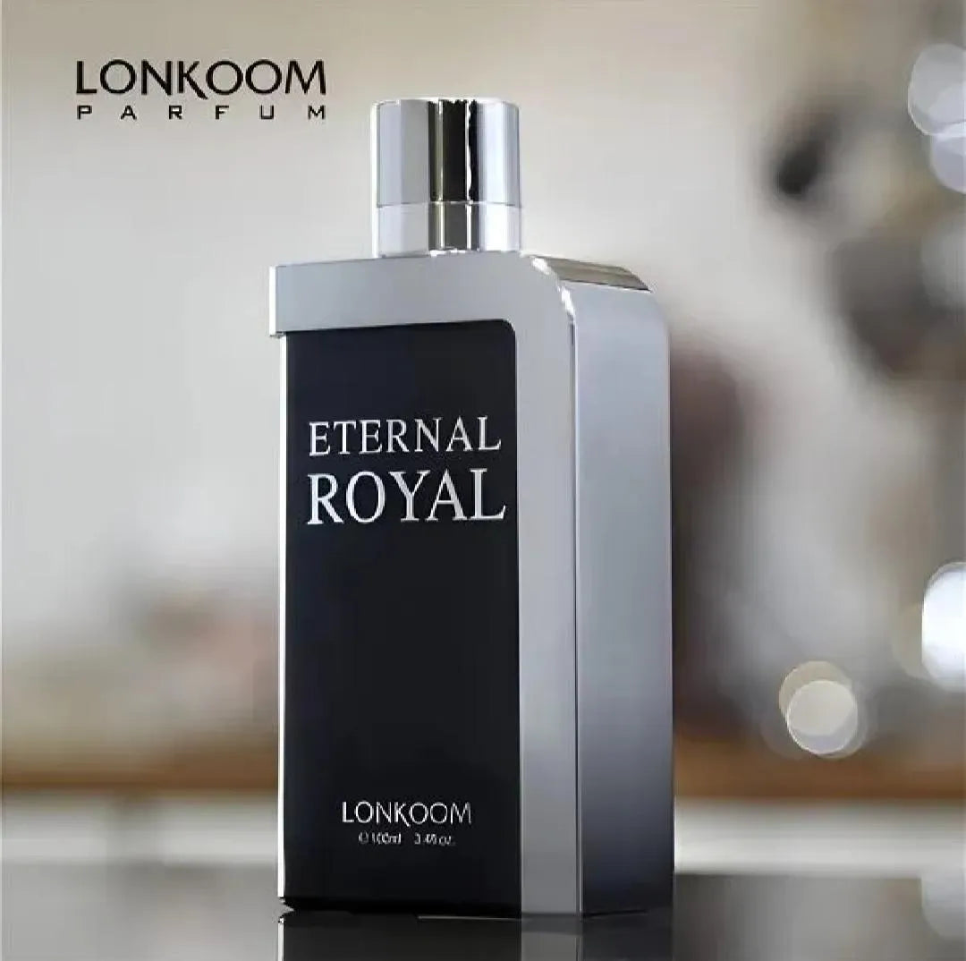 Lonkoom Eternal Royal Perfume For Men 100ML Black