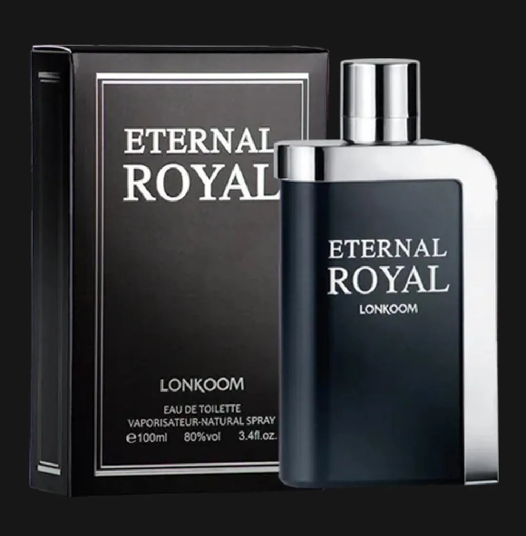 Lonkoom Eternal Royal Perfume For Men 100ML Black