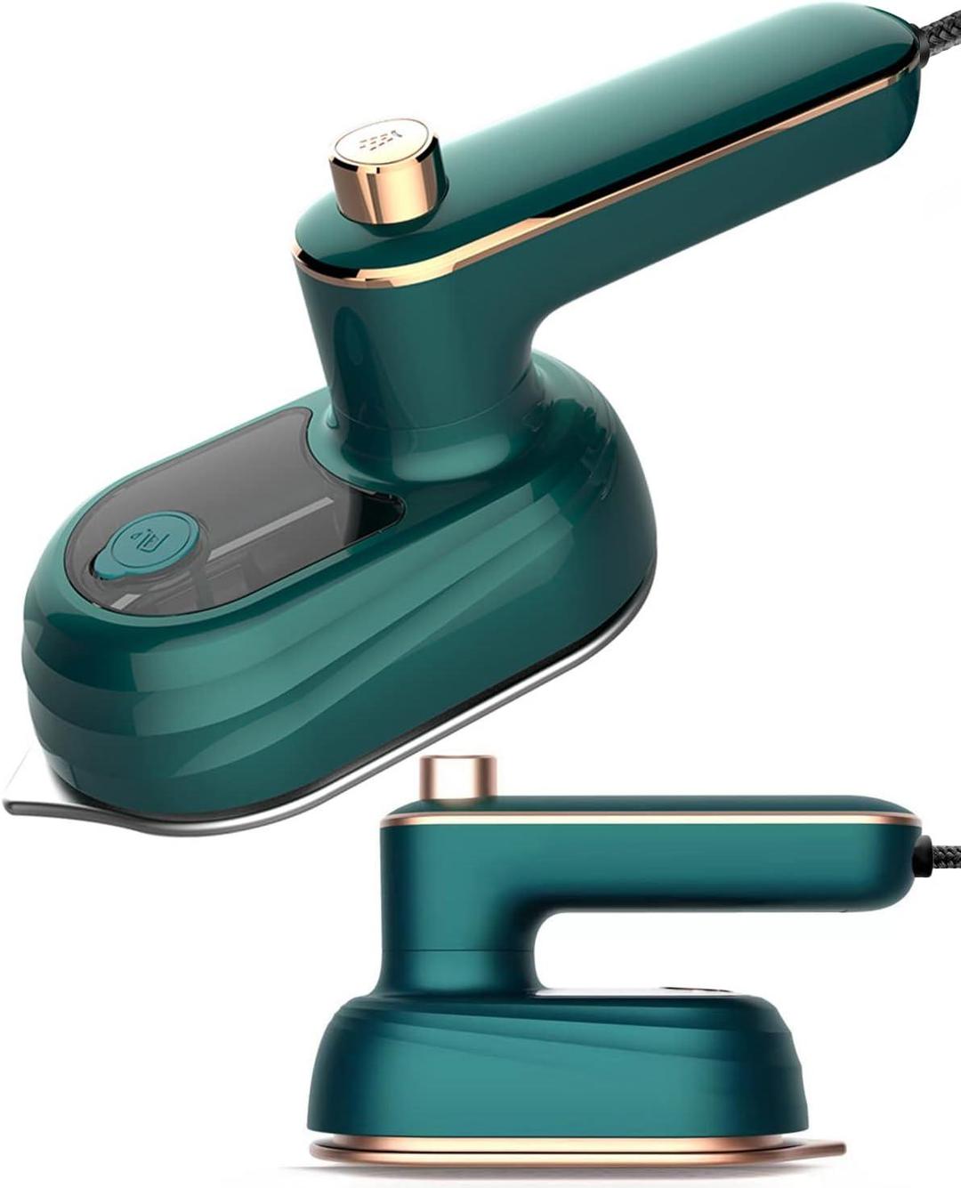 Steam Iron Green Stainless Steel