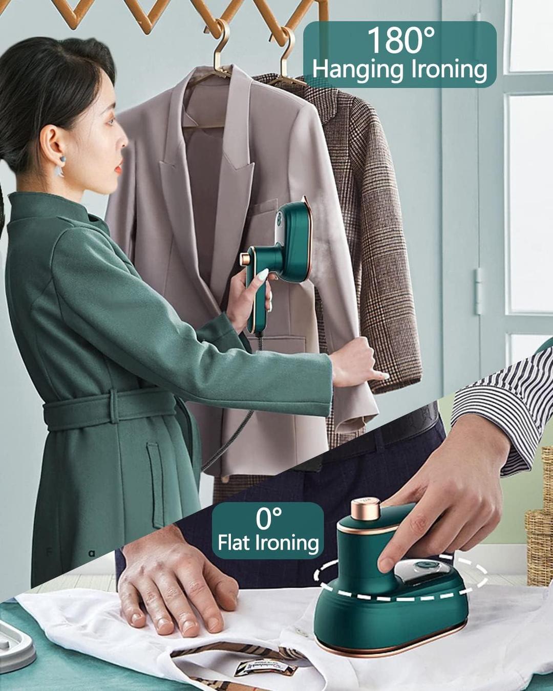 Steam Iron Green Stainless Steel