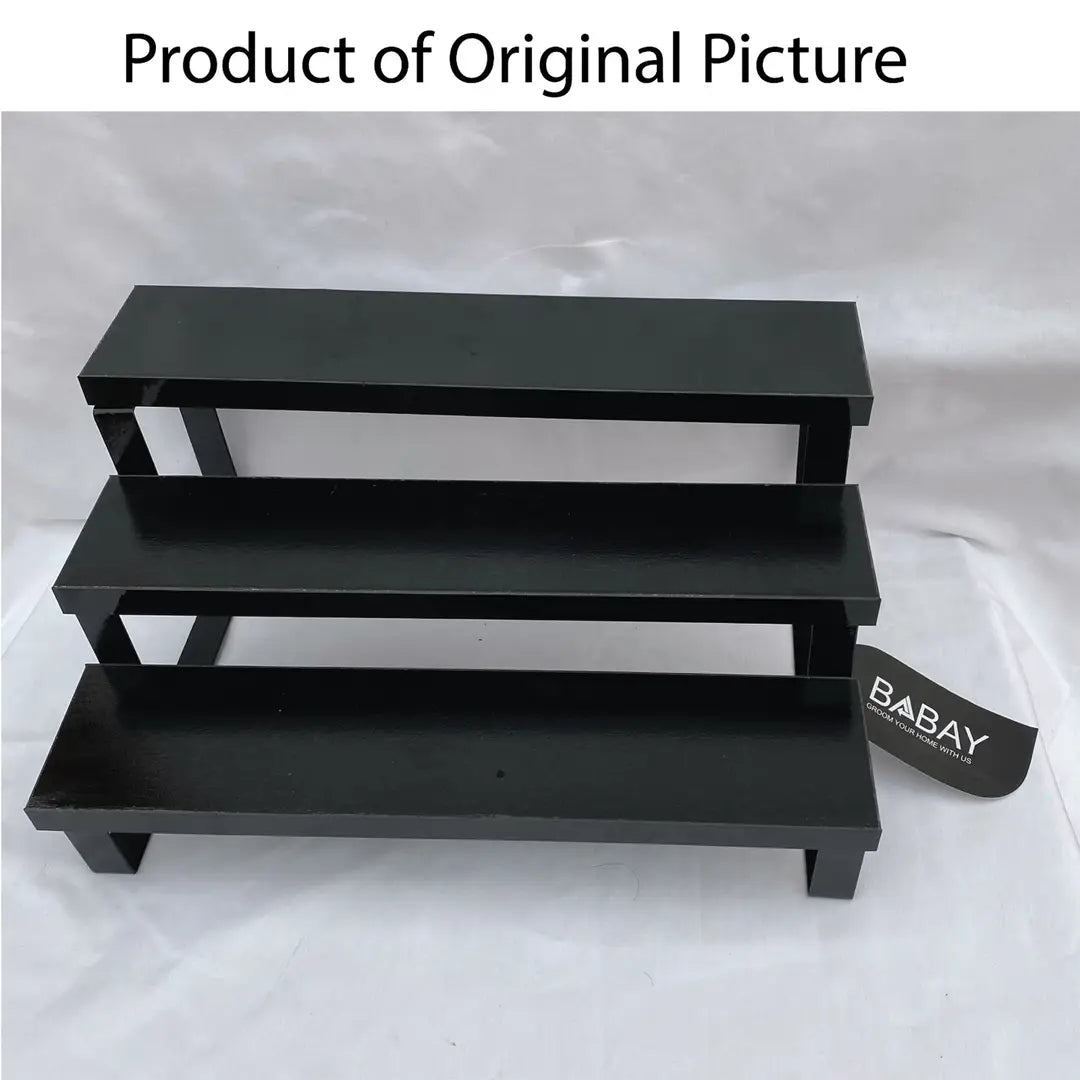 3 layer Rack Shelf Organizer | Wooden Shelf rack for kitchen